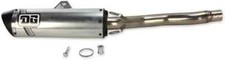 DG V2 Slip On Exhaust Muffler Pipe SS Al with...