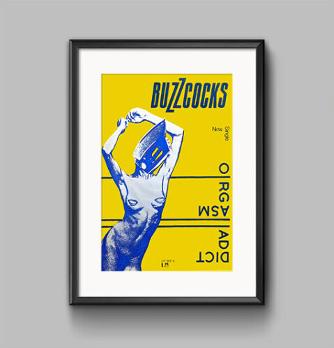 Buzzcocks, Punk Rock, Malcolm Garret, Orgasm Addict, A2 Thick & vibrant poster. - Bild 1 von 8