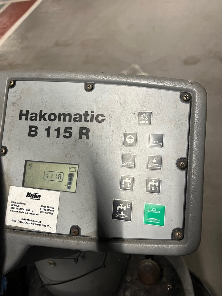 Hako B115R Floor Cleaning scrubber vacuum Machine hakomatic cleaning eBay