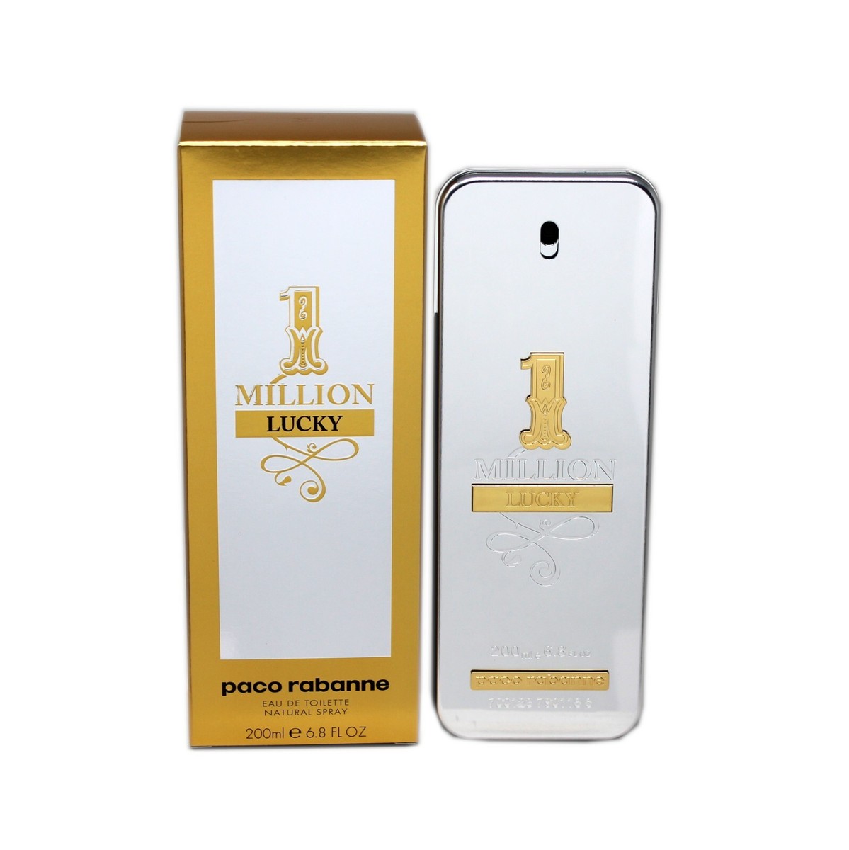 PACO RABANNE MILLION LUCKY EAU DE TOILETTE NATURAL SPRAY 200 ML