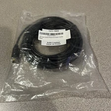 25FT S-VIDEO SVIDEO MALE GOLD PLATED CABLE WIRE CORD 