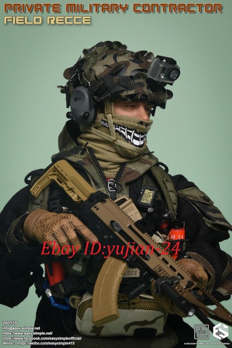 1/6 EASY&SIMPLE 26055S PMC Private Military Contractor 1/6 EASY&SIMPLE 26055S PMC Private Military Contractor