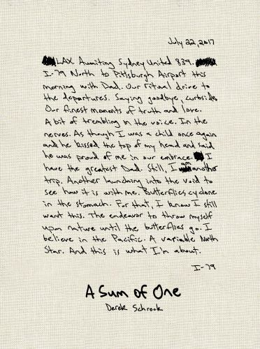 A Sum of One: Being In-Focus From An Arrangement Of by Derek Schrock HARDBACK - Image 5
