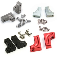 1Pair Alloy Metal Servo Mount For 1:10 Scale RC Axial SCX10 Crawler Car