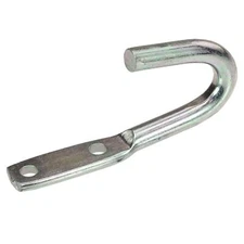 US Cargo Control White Zinc Rope Hook 1200 Lbs.