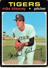 1971 Topps - Mike Kilkenny #86-Detroit Tigers-VG