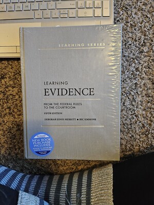 Evidence Law Textbook - Brand New Condition (includes online access ...