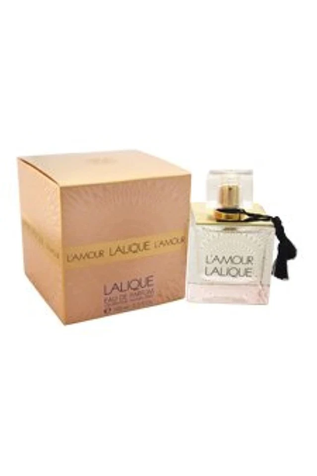 LALIQUE L'AMOUR 100ML EAU DE PARFUM SPRAY - 100ml NEW & SEALED Same Day Dispatch - Image 2 of 4