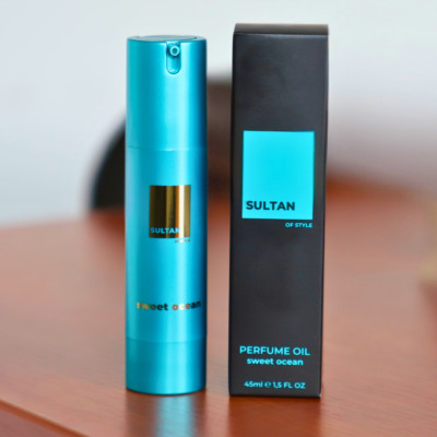 Sultan of Style Sweet Ocean Parfum Oil Herren, Frischer & Süßlicher Duft, Männer