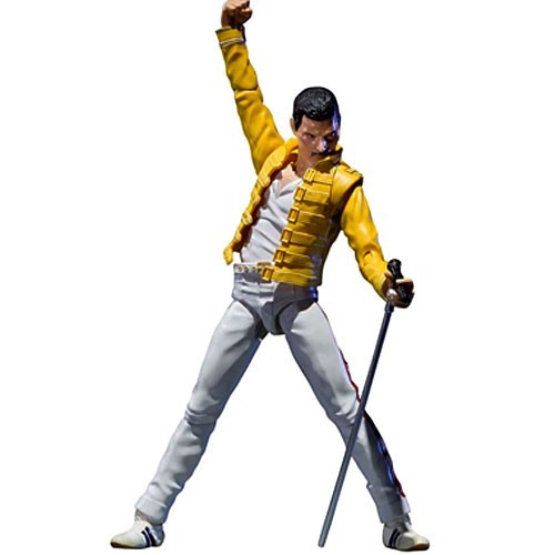 その他 FREDDIE MERCURY figuar Music S.H. Figuarts Freddie Mercury Action Figure | eBay