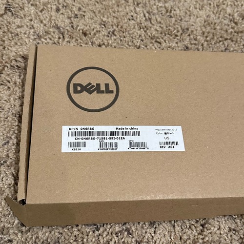 NEW Dell KB216-BK-US Wired Multimedia US International Keyboard OEM USB Black - Bild 2 von 11