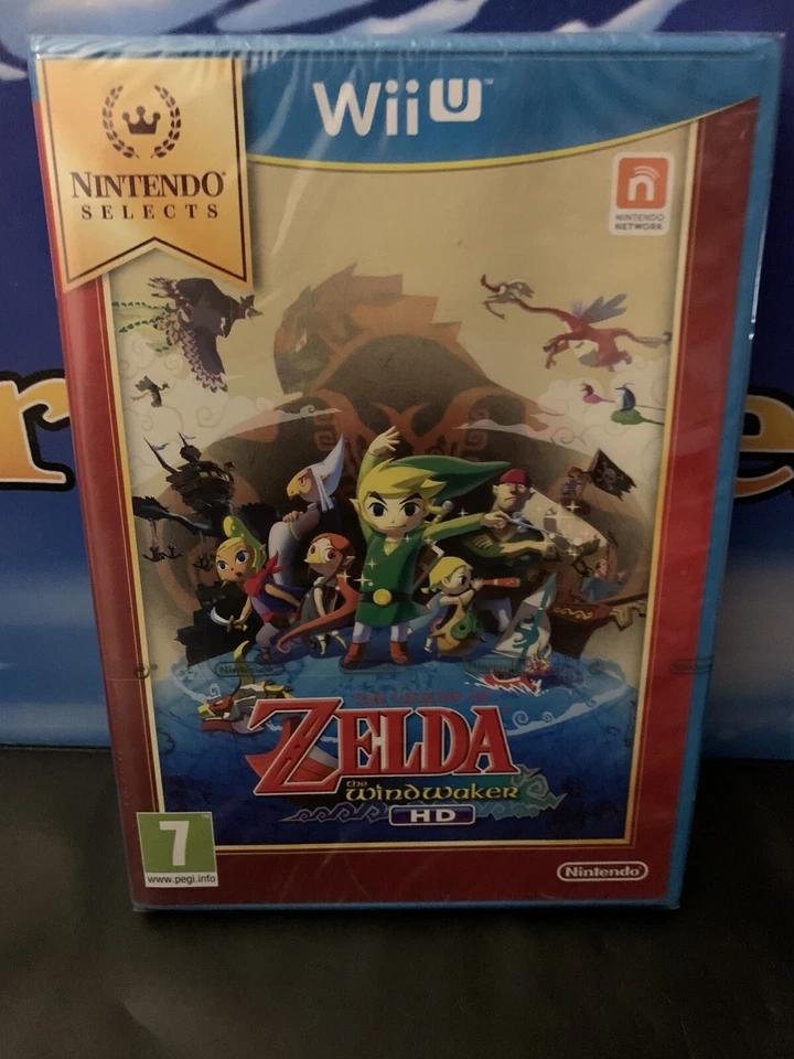 THE LEGEND OF ZELDA THE WINDWAKER HD SELECT nintendo wii u neuf BLISTER Sealed - Photo 2/4