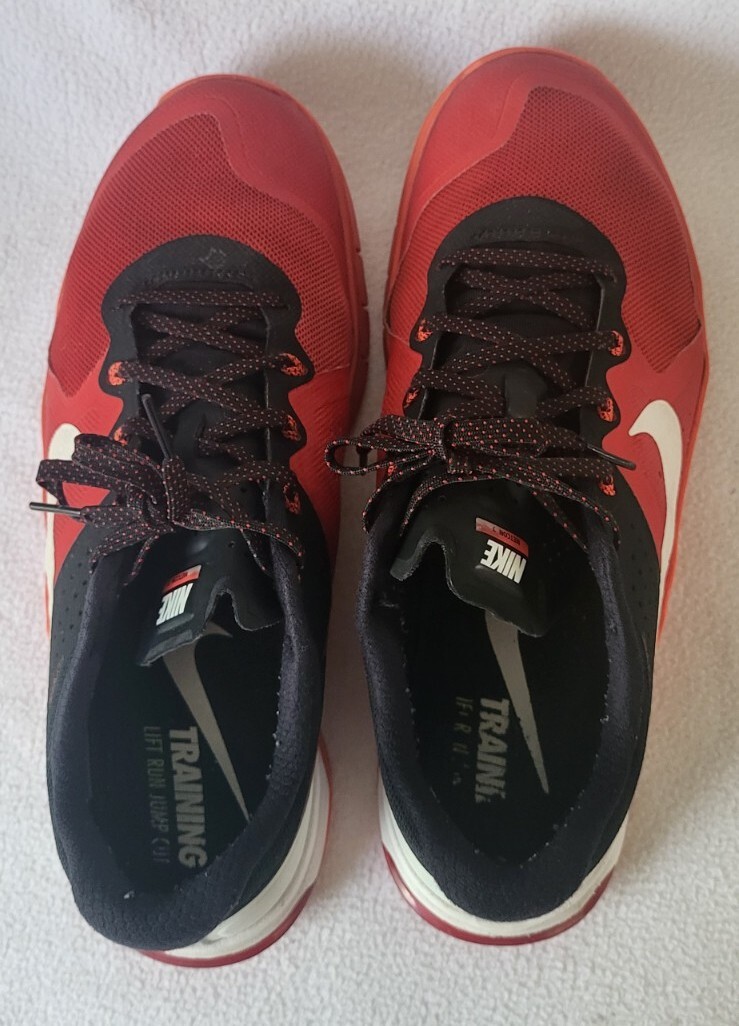NIKE Men’s Metcon 2 Red/Black/White Athletic Training Shoes #819899-610 Size 13 Nike Metcon 2 Athletic Training Shoe Mens Size 11 819899-610  main image 4