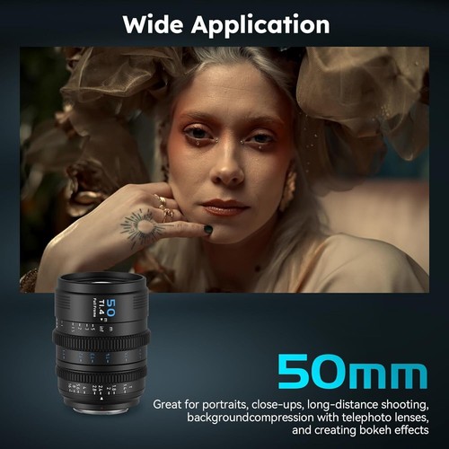 Sirui VP-1 Vision Prime 24/35/50mm T1.4 Full-Frame Cine Lens for E,RF,Z, L Mount - Picture 30 of 42
