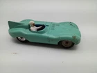 Vintage Dinky Toys No 238 Jaguar Type D Race Car W/ Driver All Original England