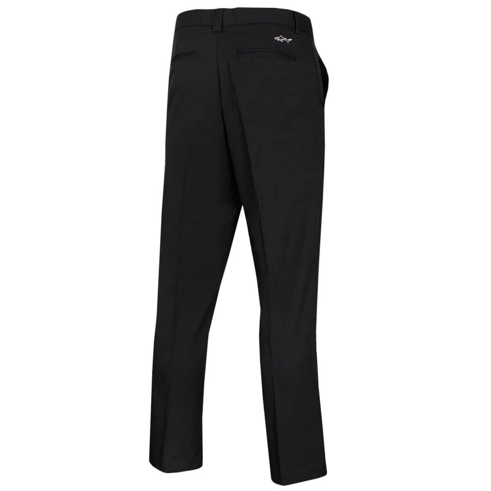 Pantalones De Golf Greg Norman Para Hombre De Corte Plano - Negro - 30-34 - Imagen 2 de 3