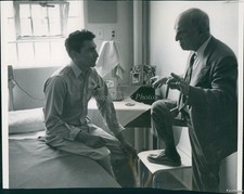 1954 Photo Milnor Gleaves With Fed Correctional Pre-Release Youth Prisons 7X9