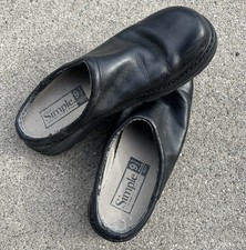 Simple Shoes, Women s Size 9.5, Black, Vintage, 1990s, Lightly Worn