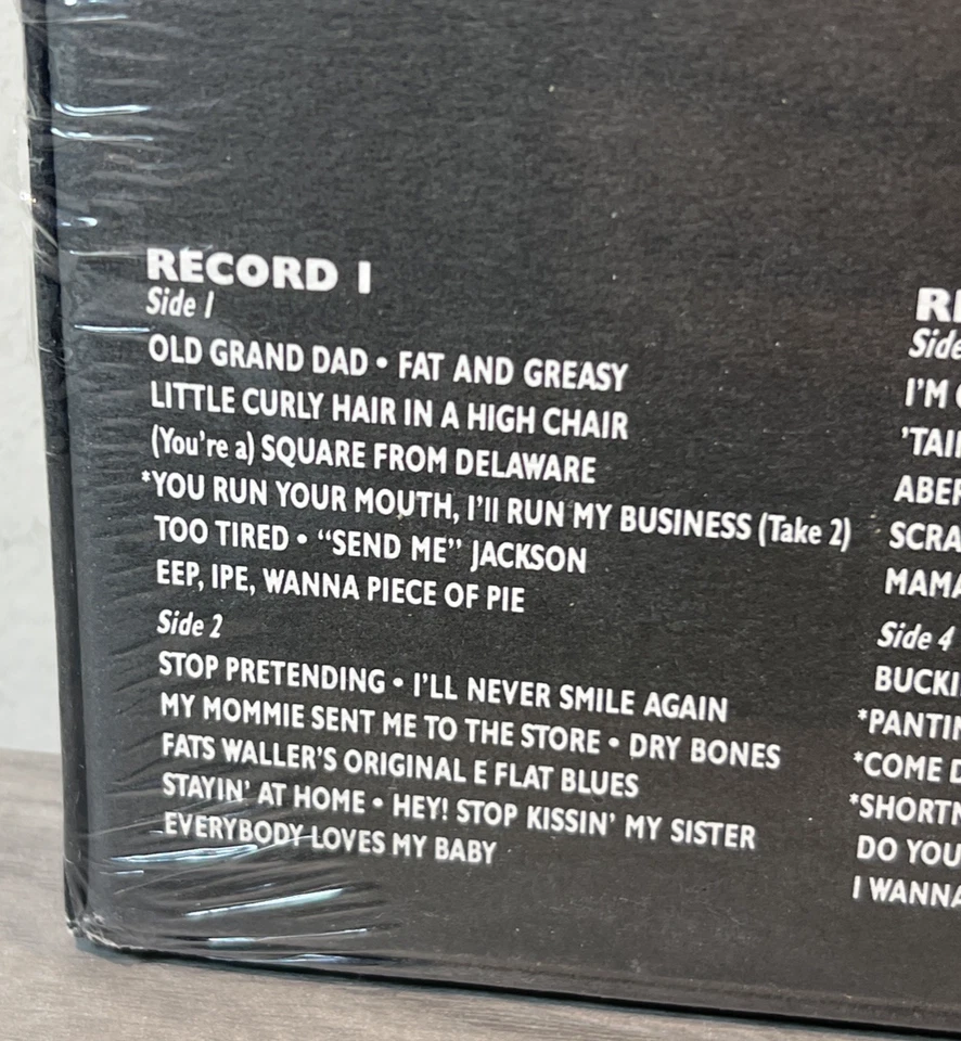 Fats Waller and Hi Rhythm - The Last Years 1940 - 1943.  4 Record Vinyl Set New! - Image 4 of 4