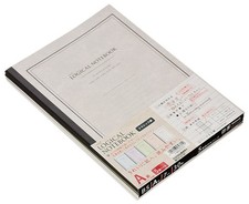 Nakabayashi Logical Notebook, B5, A Ruled, Pack of 5, Classic