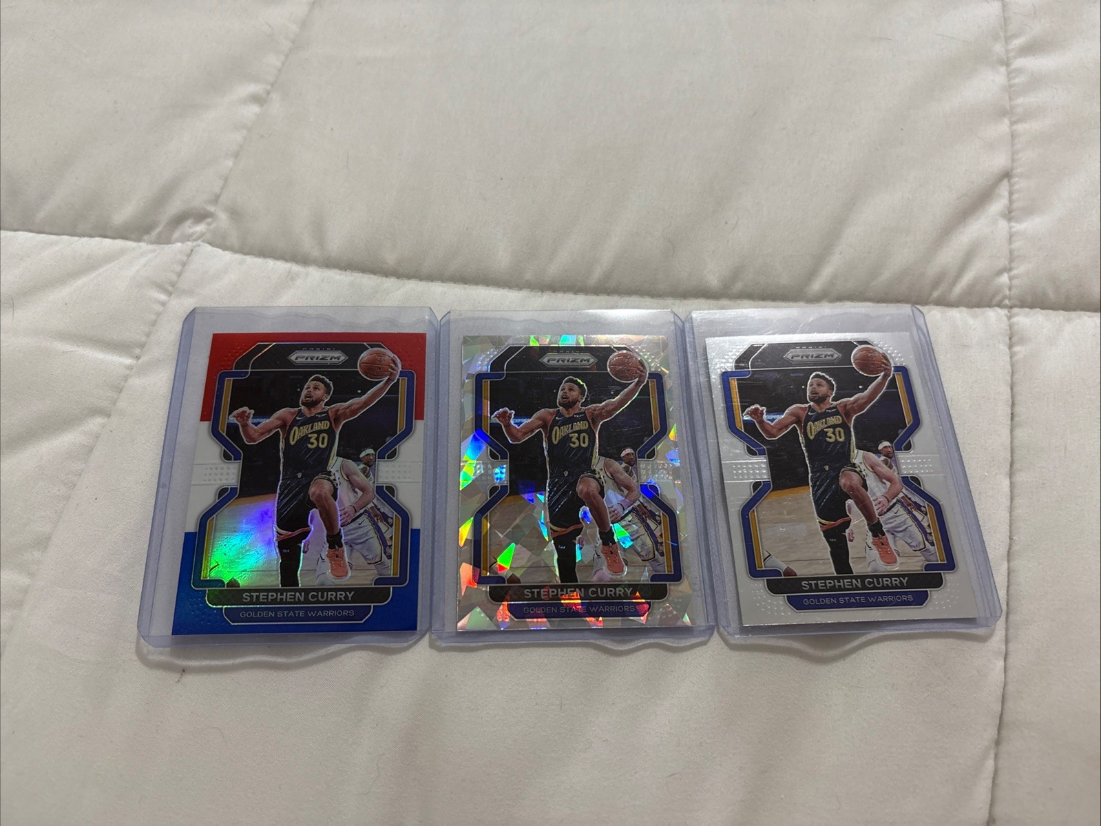 2021-22 Panini Prizm - Stephen Curry #154 Ice Prizm