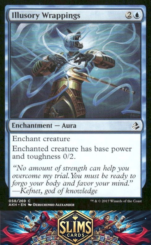 Magic the Gathering MTG Amonkhet Illusory Wrappings #58 Buy 2 Get 1