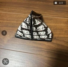 Betty Boop Black Triangle Pouch Coin Case Key Holder Cosmetic Bag