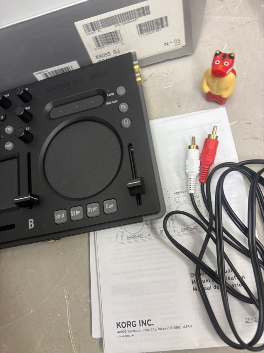 KORG KAOSS DJ 2-Channel Controller Mixer Built-in KAOSS PAD #0006