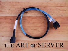 SAS cable SFF-8643 to 4x SATA latching forward breakout 50cm [CBL-TT028-02]