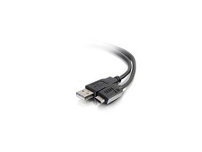 C2G 28872 USB-C Cable - USB 2.0 USB-C to USB-A Male/Male Cable, Thunderbolt 3, T