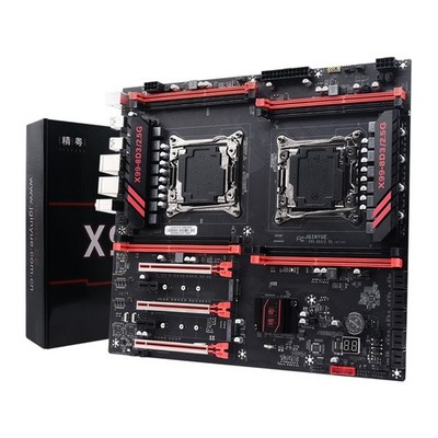 X99-8D3/2.5G Dual CPU Motherboard Intel LGA 2011-3, DDR3 ECC Server Memory Slots