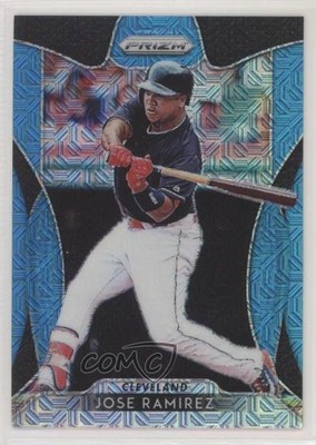 2019 Panini Prizm Blue Mojo Prizm 335/399 Jose Ramirez #21 7ut
