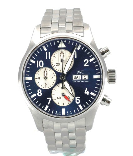IWC Pilot's Watch Chronograph Laureus Watch 43mm - IW378010, Box/Card, S16959