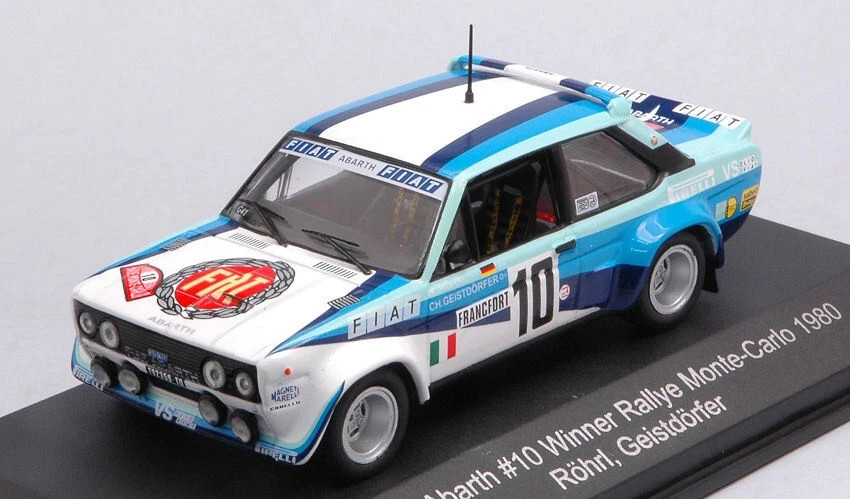 CMR WRC010 Fiat 131 Abarth miniature 1/43 de rallye historique