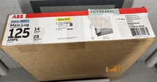 ABB/GE Main Lug Plug-On Neutral Indoor Load Center 125-Amp 14-Space 28-Circuit