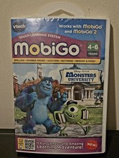 VTech MobiGo Touch Learning System Game Software - Monsters University 4-6YRS