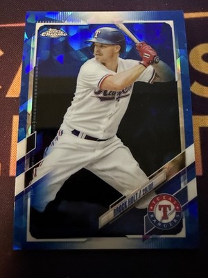 2021 Topps Chrome Update Series Sapphire Edition - Brock Holt #US30 Rangers