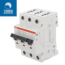 Image of ABB MCB 63 Amp Triple Pole Type C S203M - C63 2CDS273001R0634