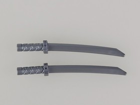 Cole ZX Shoulder Armor Swords Ninjago Lego Minifigure From 9444 9447 9579 9449