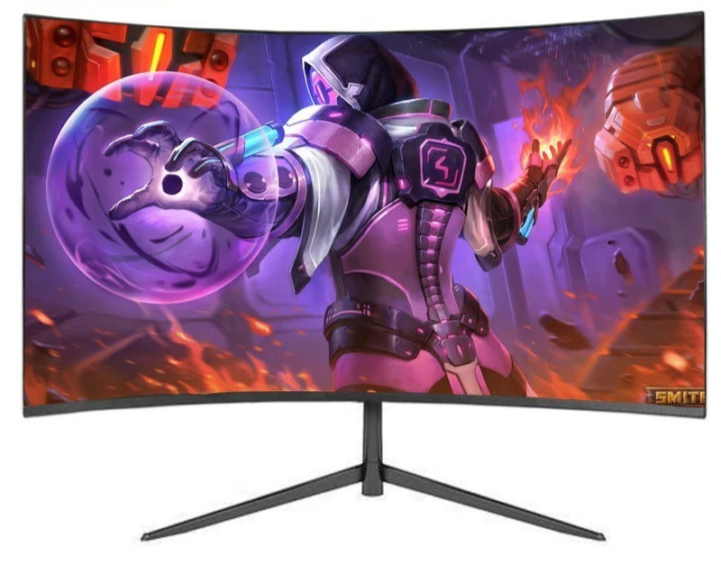 Écran PC Gamer Incurvé 24 Pouces pour Éviter la Fatigue Visuelle et Jouer en 165Hz