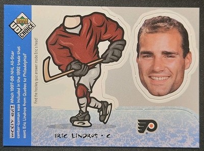 97-98 Upper Deck Eric Lindros Bobbing Head Pop Out Card     Philadelphia 