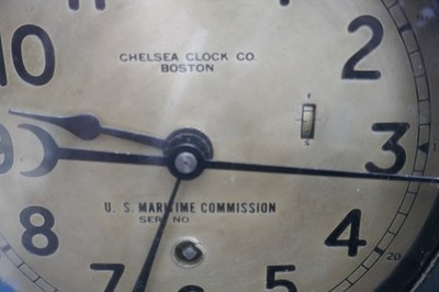 Vintage Chelsea Clock Co. U.S. Maritime Commission Ship Clock | eBay