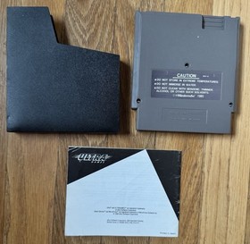 Silent Service (NES, 1989) with Manual + Sleeve. Tested