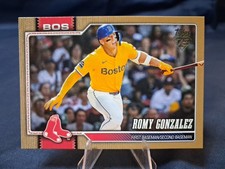 2026 Topps Series 1 Gold Parallel Romy Gonzalez #294 149/2026 Boston Red Sox