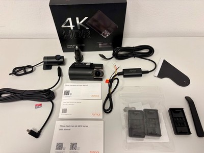 70mai 4K A810 HDR Dashcam + Rückkamera, Hardware-Kit, SanDisk 64GB, CPL-Filter