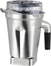 64Oz Stainless Steel Container Compatible with Vitamix 5200 750 6300 Vm0103 Vm01