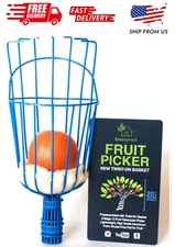 EVERSPROUT Twist-On Fruit Picker Basket, Twists onto Standard US Threaded Pole (