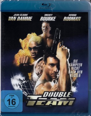 DOUBLE TEAM (Jean-Claude Van Damme, Mickey Rourke) Blu-ray Disc NEU+OVP