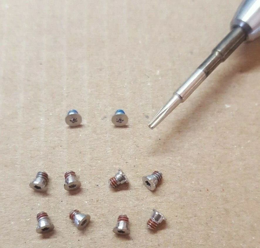 APPLE Macbook Pro 13" 15" Full set bottom case screws, Special Screwdriver A1398 A1425