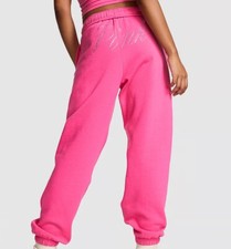 Victoria's Secret, PINK, L, Sweats, Limited Edition, Carmine Rose Bling
